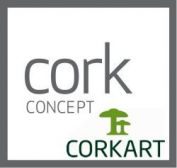 Corkart - Клеевой пробковый пол