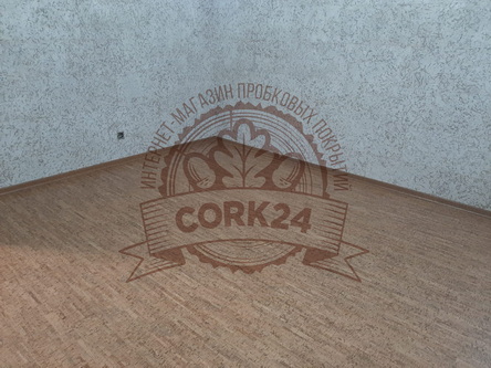Укладка клеевой пробки Corkstyle Eco Cork Linea - фото 1